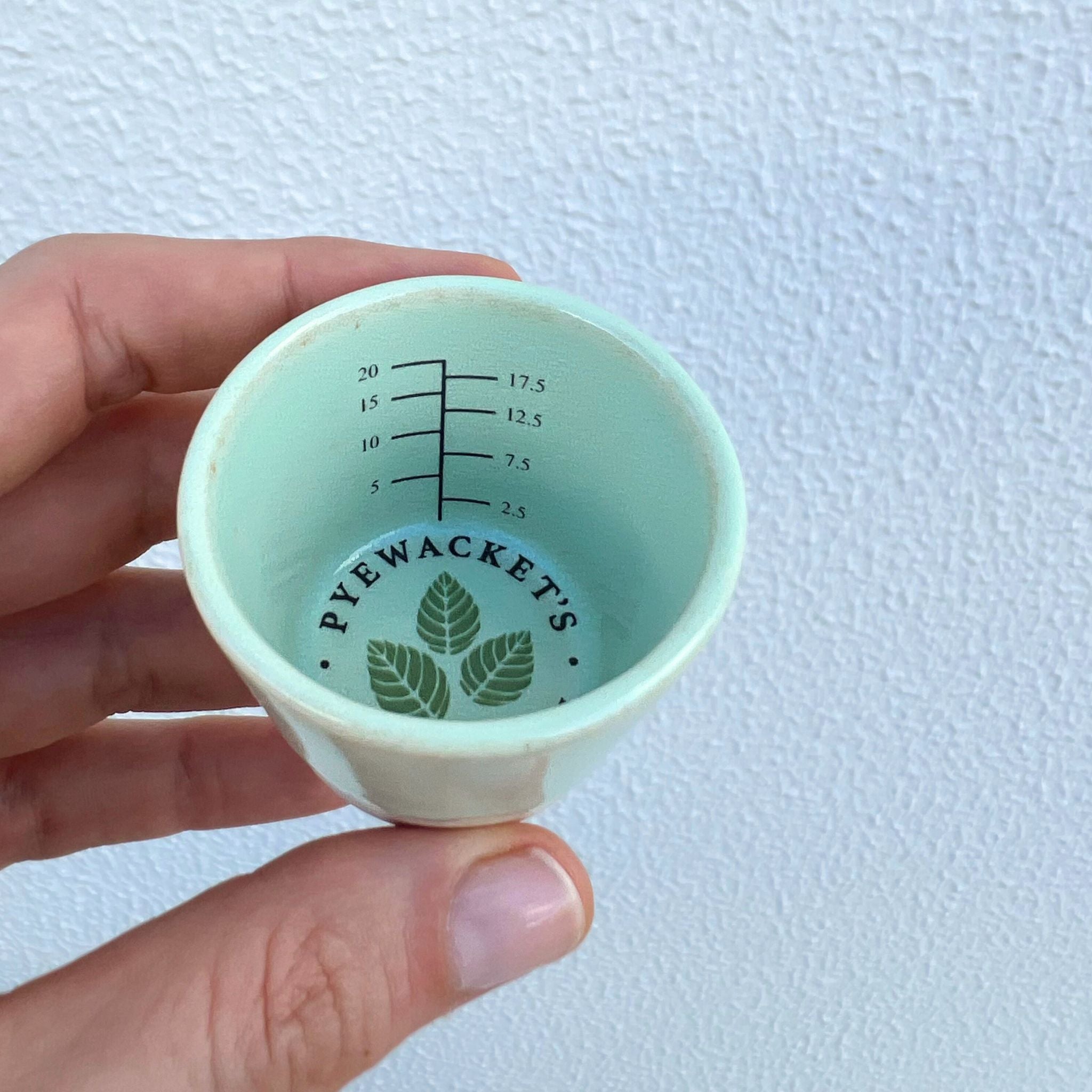 Handmade Ceramic Dosing Cup