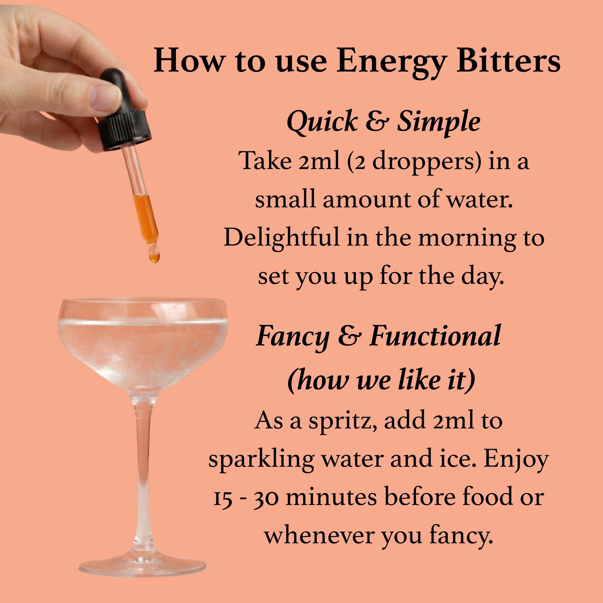 Energy Bitters Tincture