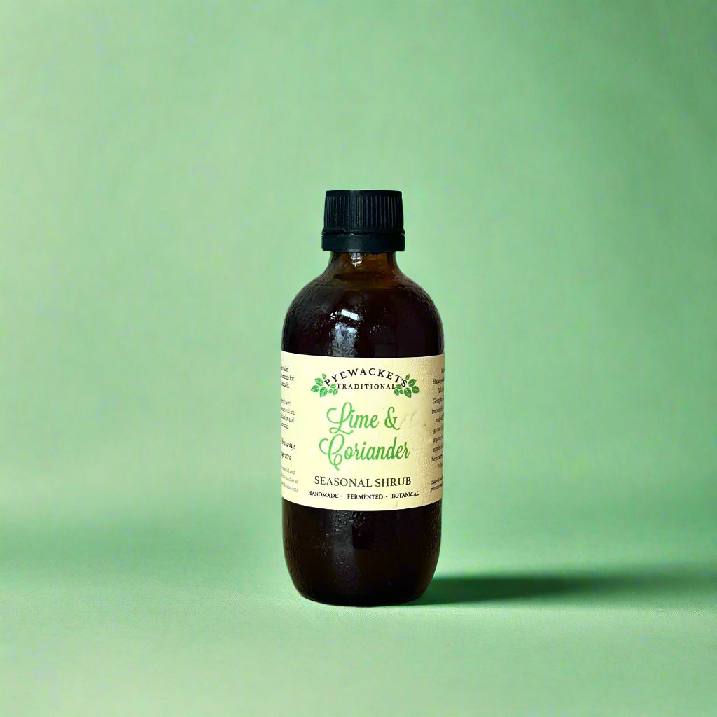 200ml lime and coriander shrub bottle