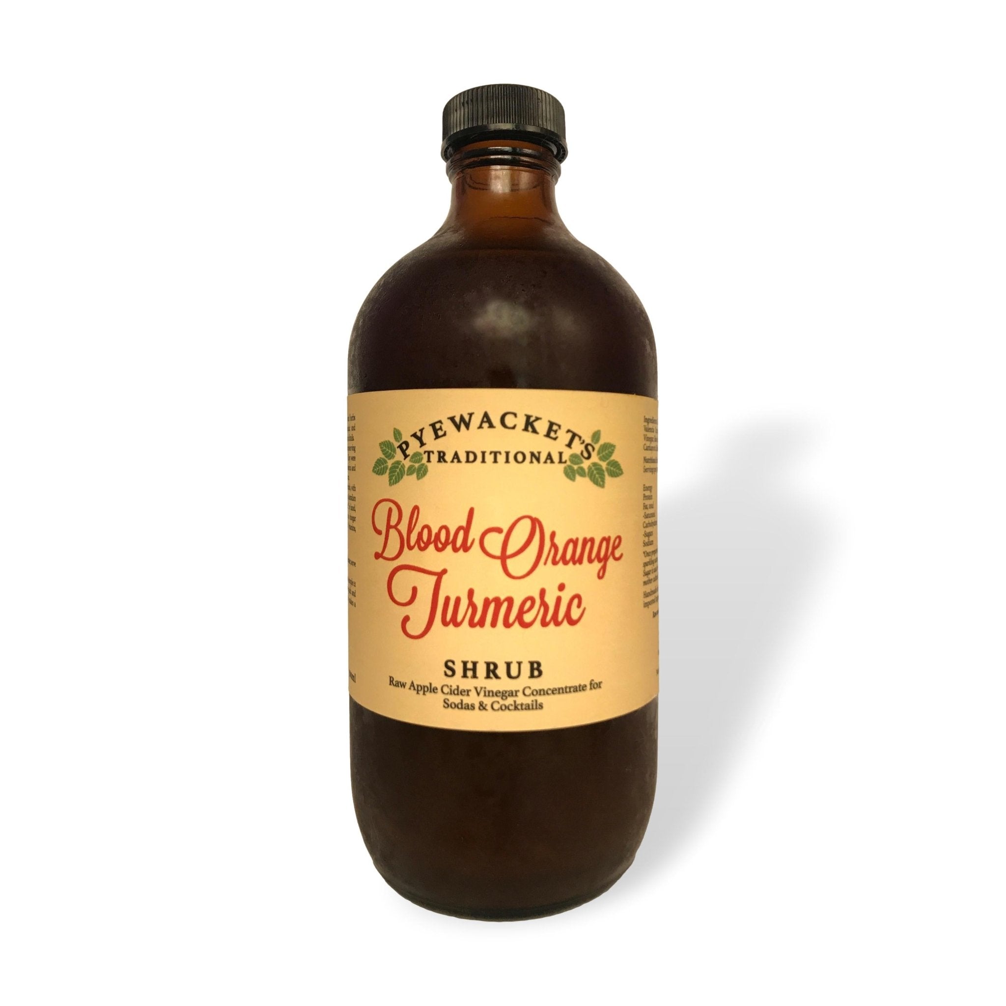 Blood Orange Turmeric Shrub - Pyewackets Traditional