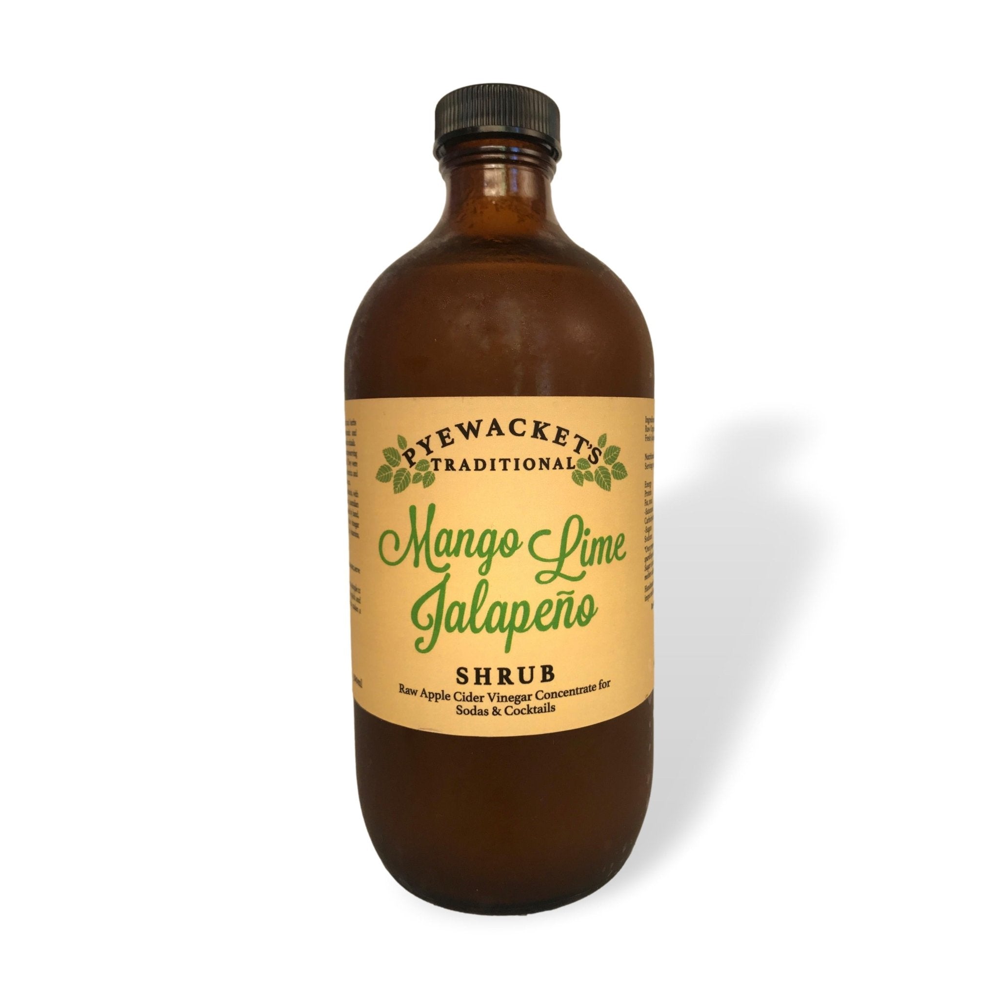 Mango Lime Jalapeño Shrub - Pyewackets Traditional