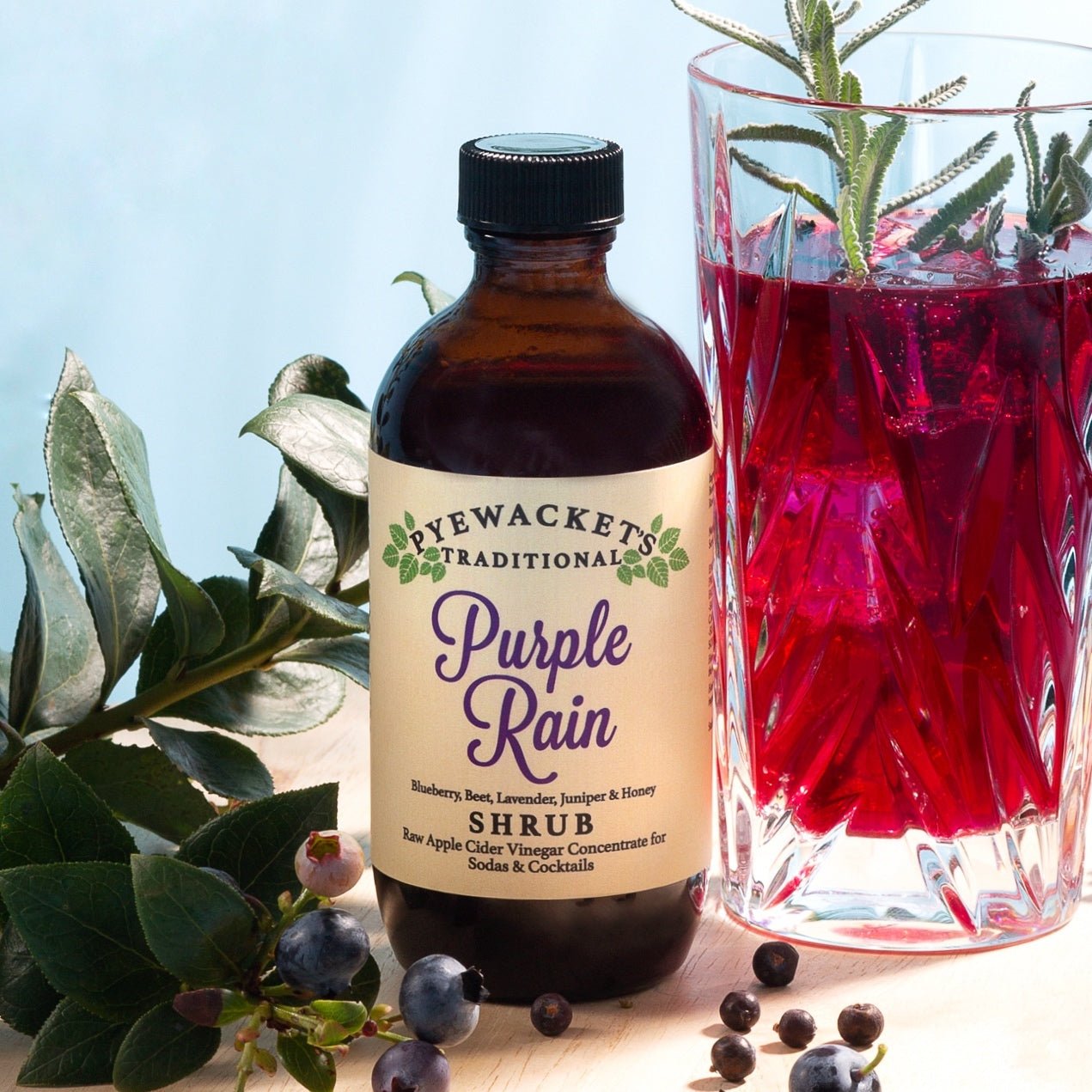 Purple Rain Shrub - Pyewackets Traditional