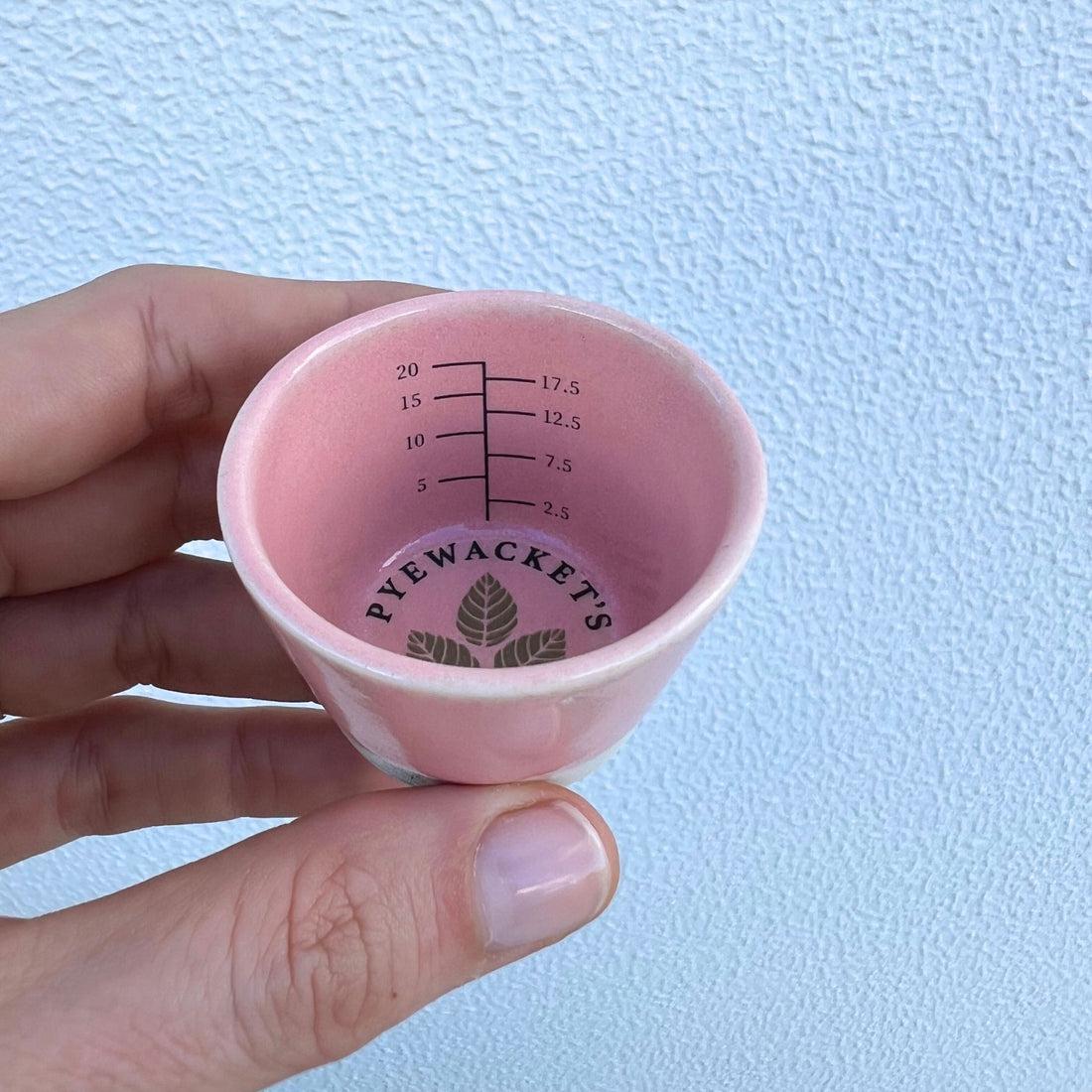 Handmade Ceramic Dosing Cup