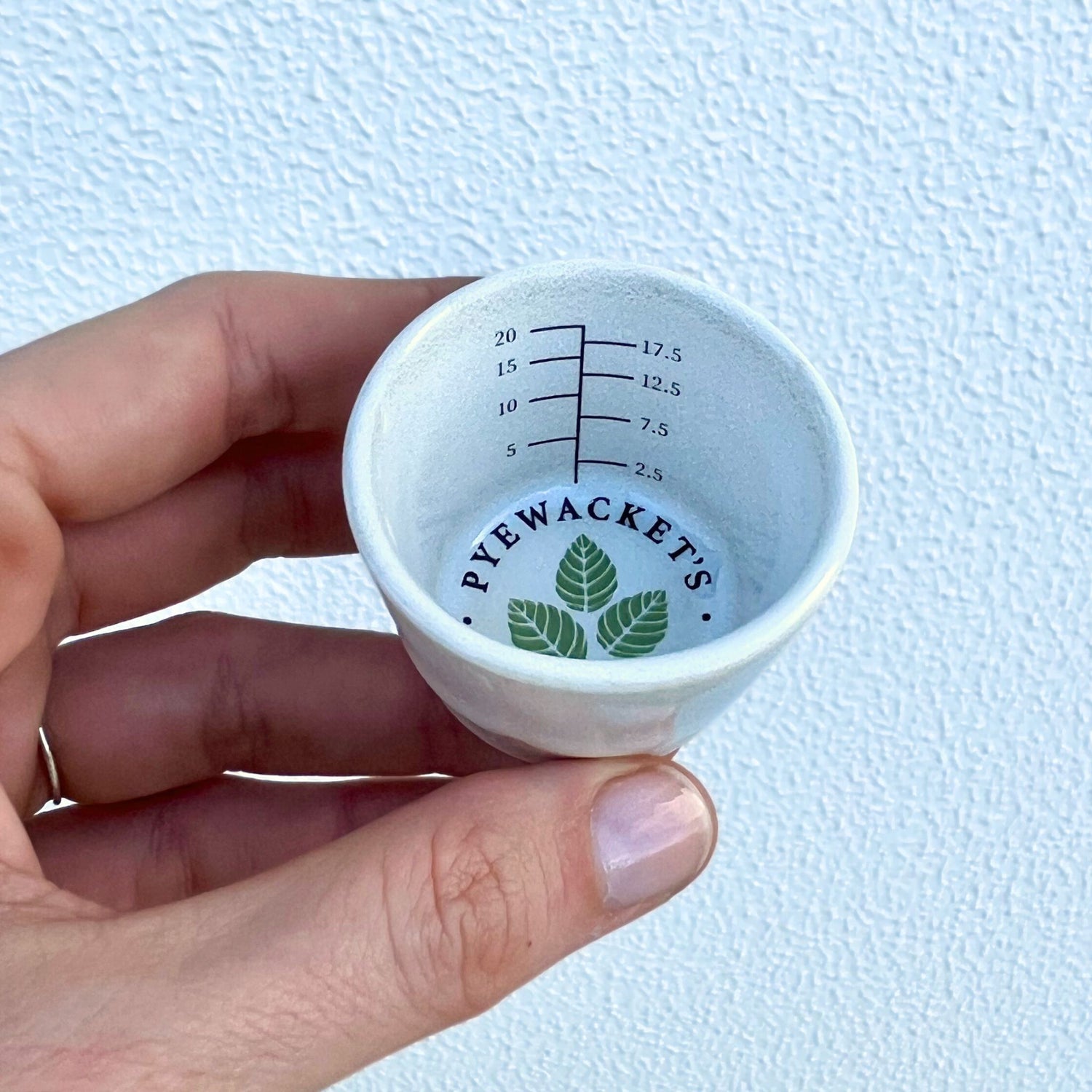 Handmade Ceramic Dosing Cup