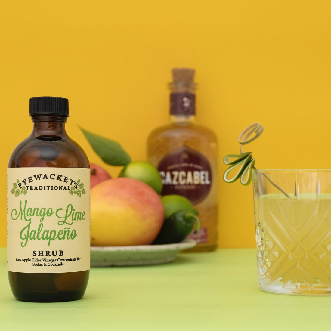 Mango Lime Jalapeño Shrub - Pyewackets Traditional