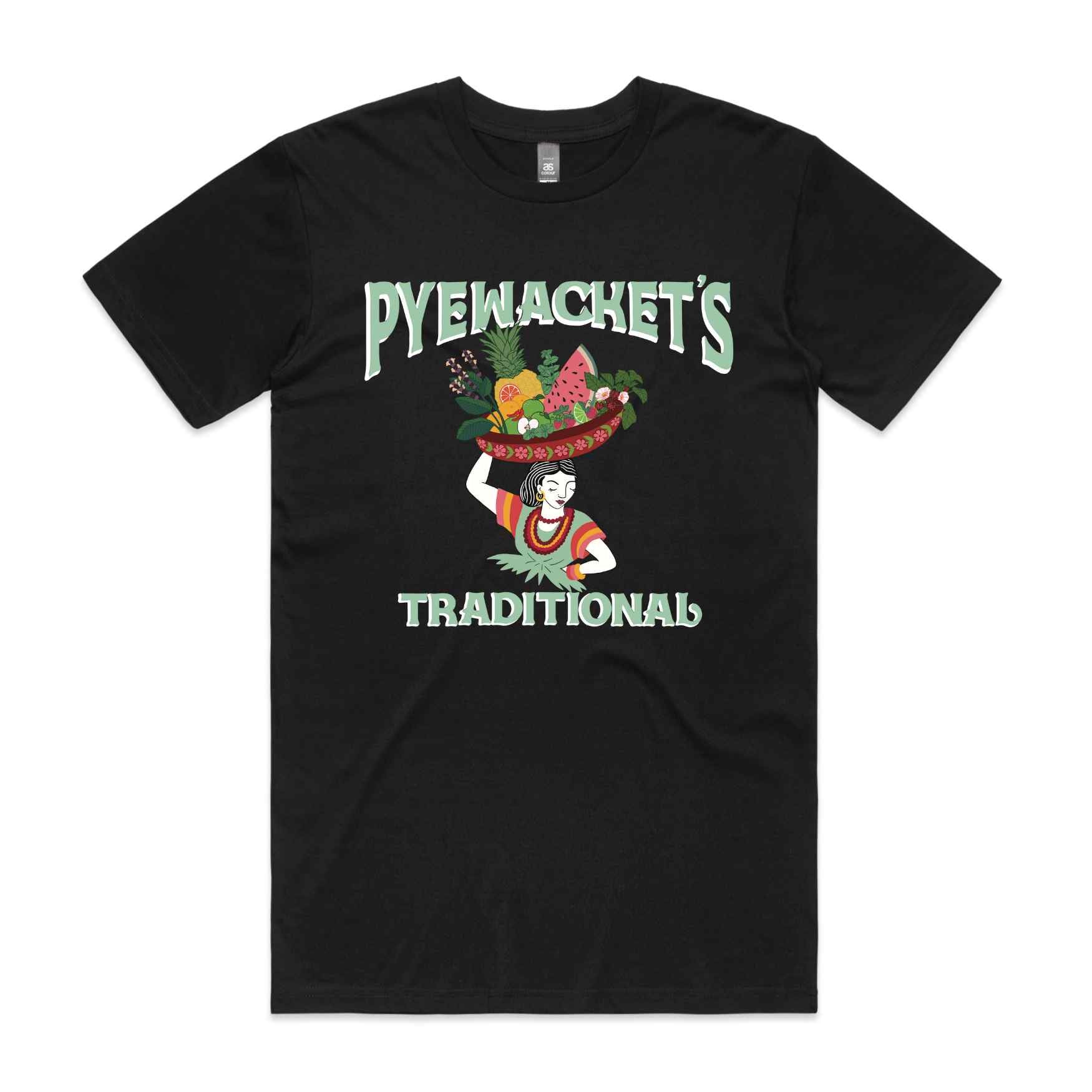 Piperita Pyewacket T-shirt Pre-order - regular black